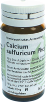 CALCIUM SULFURICUM PHCP Globuli