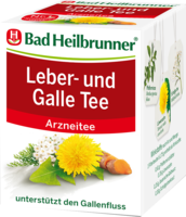 BAD HEILBRUNNER Leber- und Galletee Filterbeutel