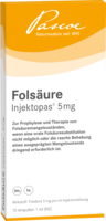 FOLSÄURE INJEKTOPAS 5 mg Injektionslösung